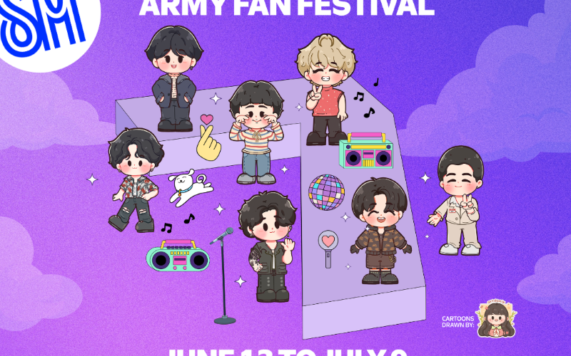 army fan festival at SM